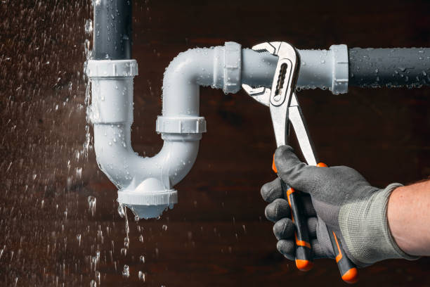 Professional Gas Line Repair technician working in Norton, MA